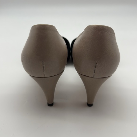 Vince Black and Tan color blocked Heels with Pointed Toe - Picture 7 of 8